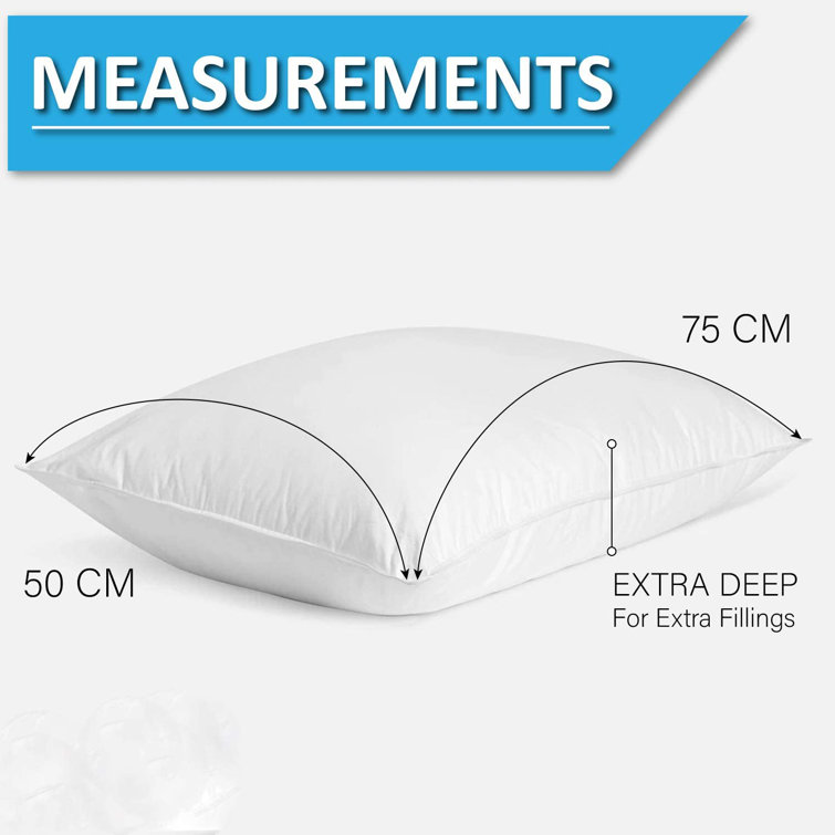 Adam Home Polyester Medium Support Pillow (Set of 2) & Reviews